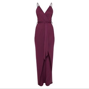 NWT Plum Wrap Dress